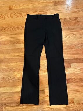 Theory Black Women's Straight Dress Pants
